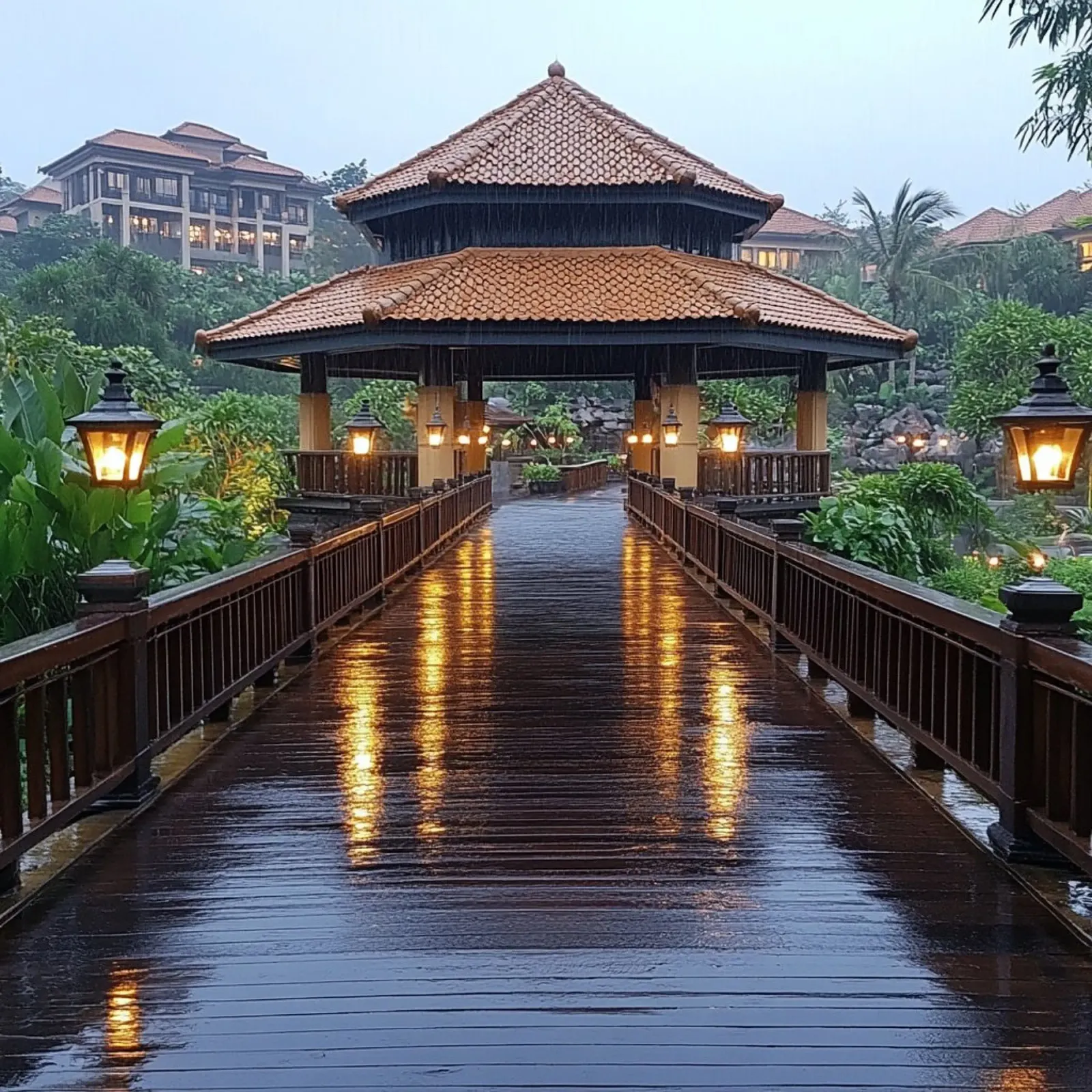Bali Serenity Rituals tela con Cornice a cassetta da Wanderlust Vibes