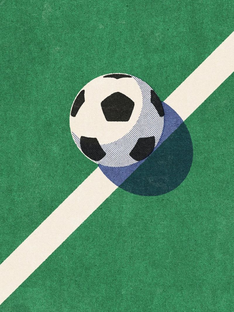 BALLS - Football - I poster de DANIEL COULMANN