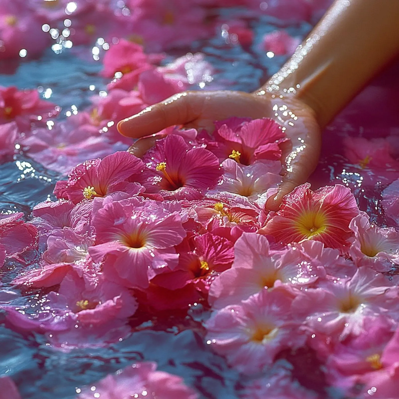 Bali Serenity Rituals poster con telaio in plastica da Wanderlust Vibes
