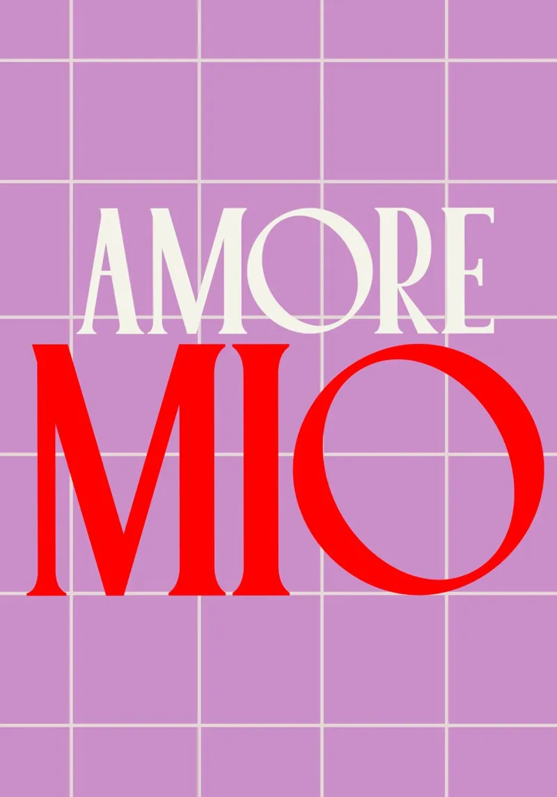 Amore Mio pellicola backlit da Attaboy Dsgn