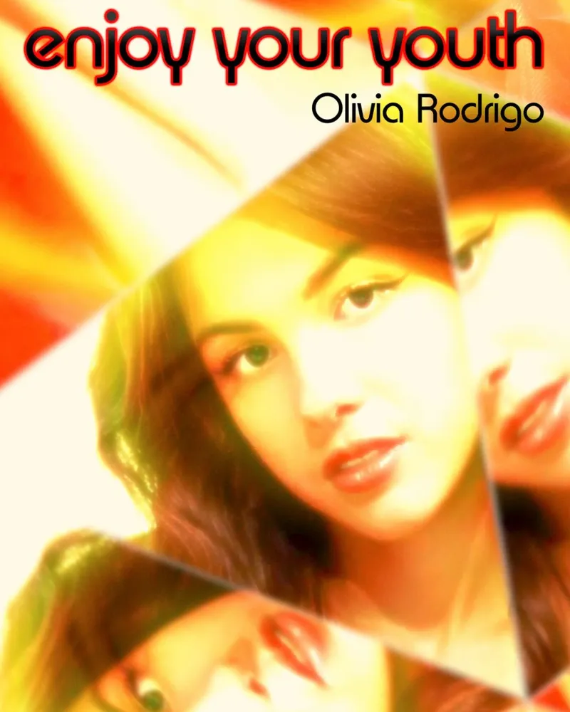 Olivia Rodrigo pellicola backlit da Abasa Inaraya