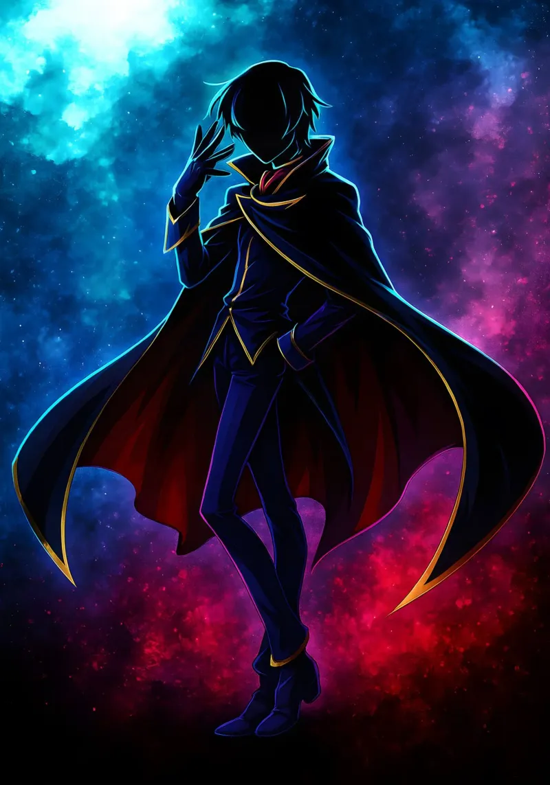 Soul Of Code Geass Lelouch vi Britannia carta hahnemühle da DGSoulheroes