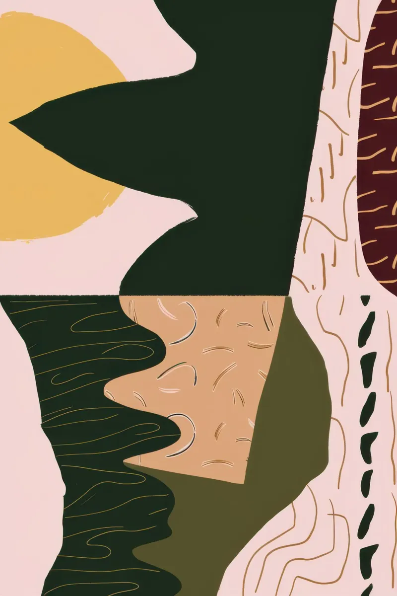 Reflejo abstracto de un río metacrilato de Frosh Pallete