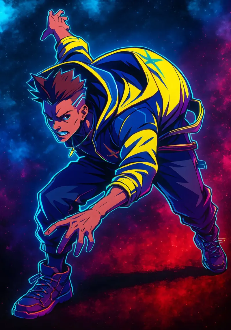 Soul Of Cyberpunk Edgerunners David Martinez carta hahnemühle da DGSoulheroes