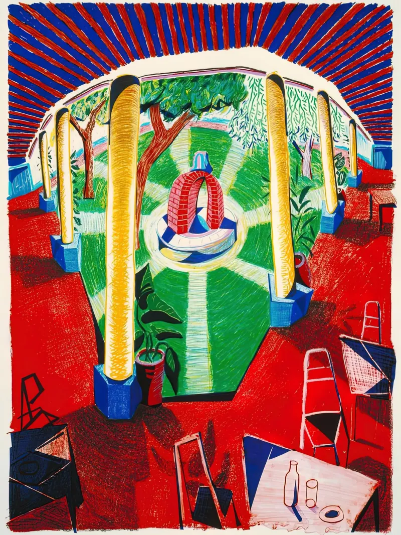 david hockney 59 poster da LuppiLappi