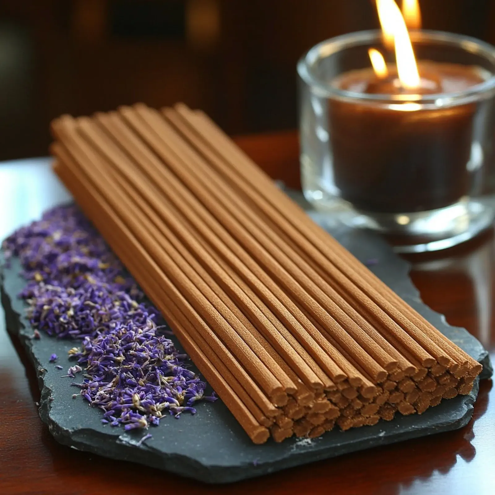 Bali Serenity Rituals tela con Cornice a cassetta da Wanderlust Vibes