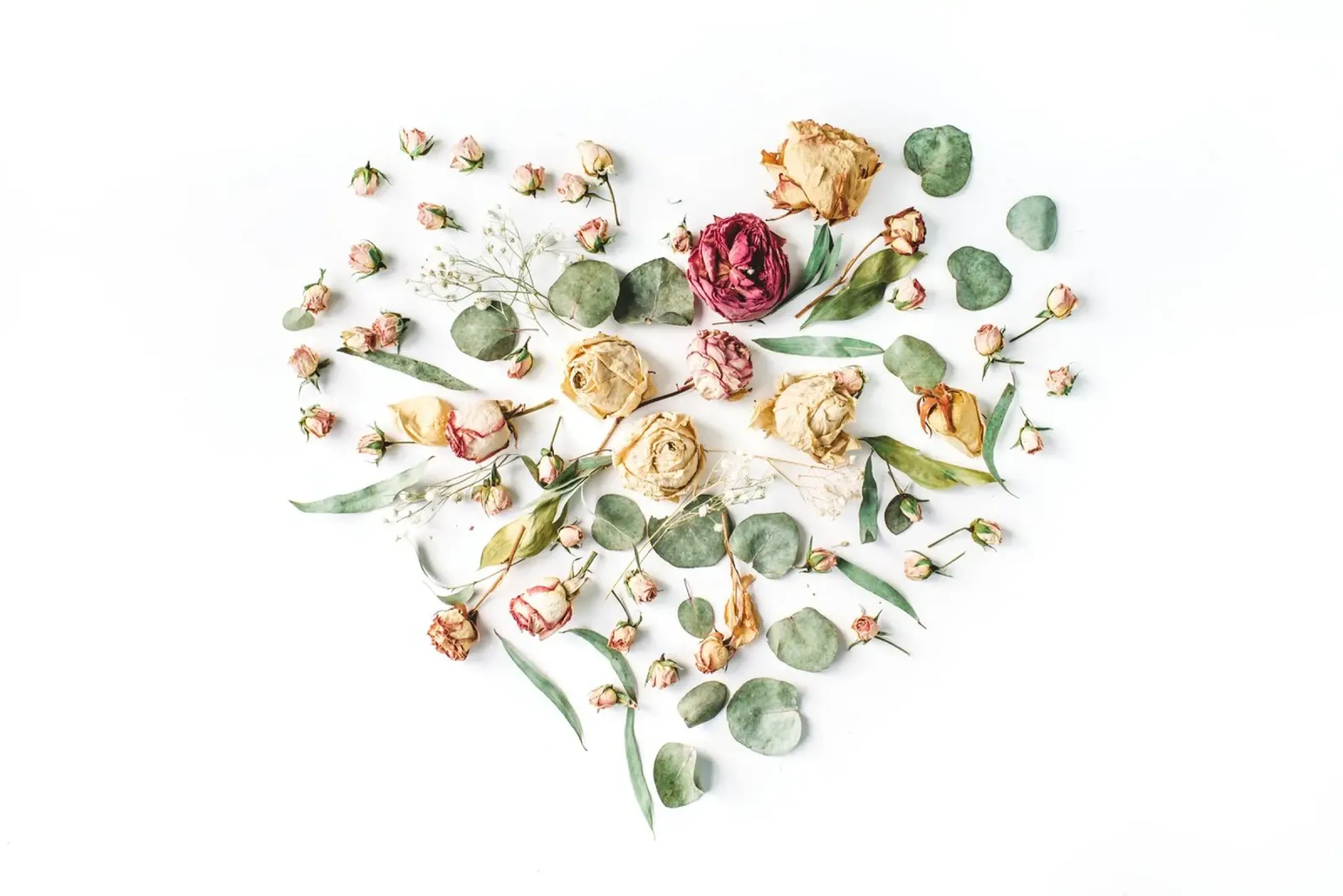 Note floreali d'amore tela con Cornice a cassetta da StillVibe Home