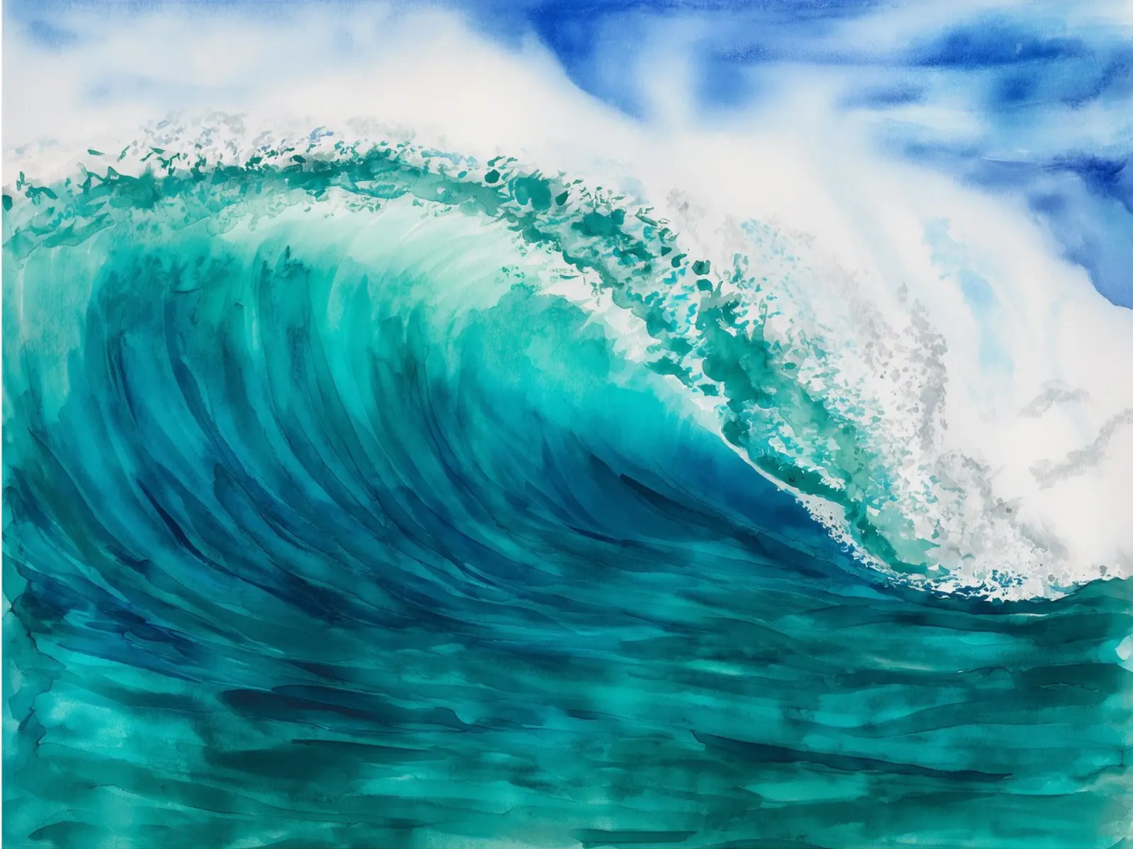 Break Line canvas by Matthias Keller Studio