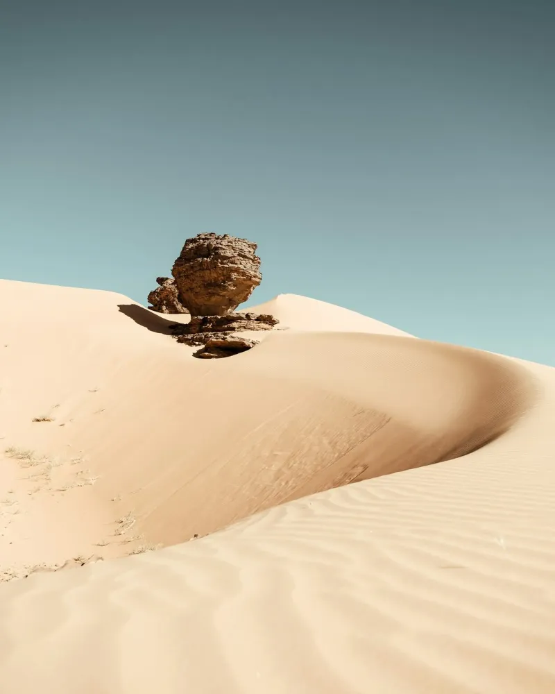 duna di sabbia del deserto poster da Earthly Visions