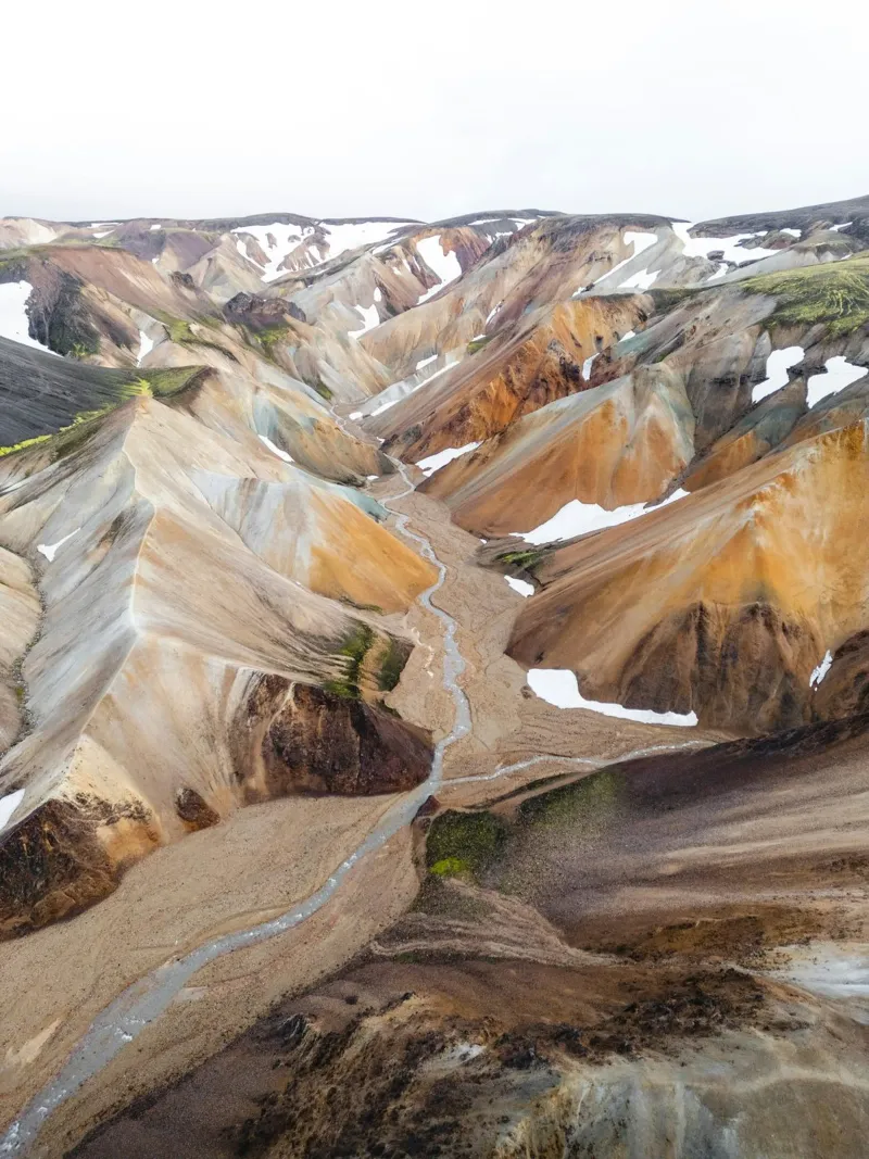 geothermal landscape alu-dibond by Earthly Visions