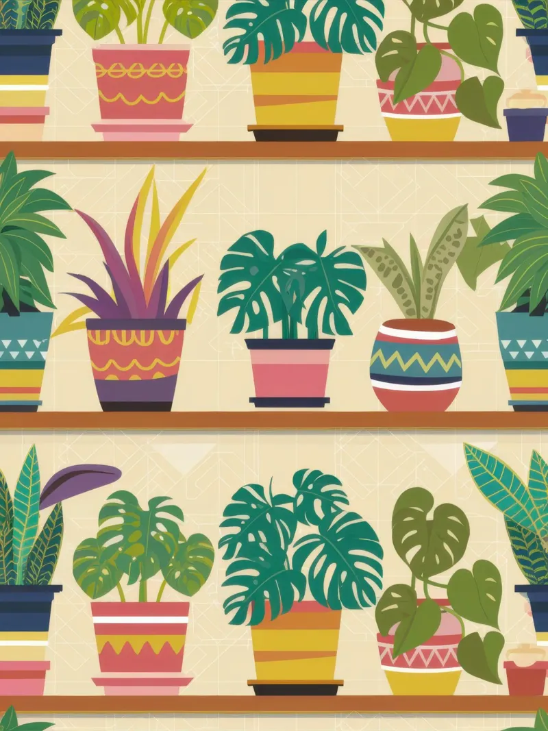 Abundant Plant Shelfie Hahnemühle von Frosh Pallete