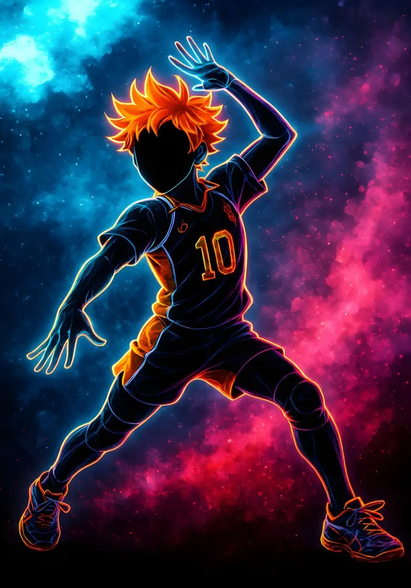 Soul Of Haikyū!! Shoyo Hinata alluminio dibond da DGSoulheroes