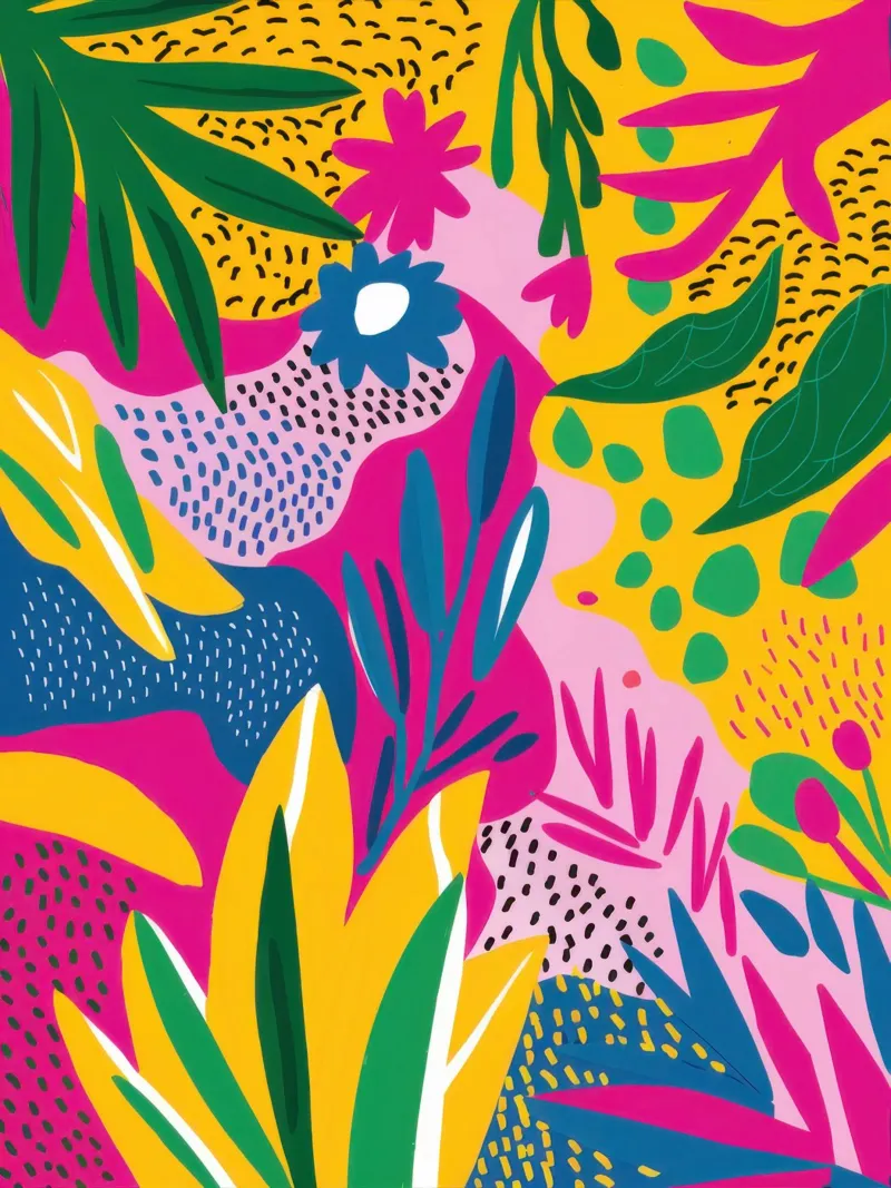 Sogno di febbre tropicale alluminio dibond da Solar Paint