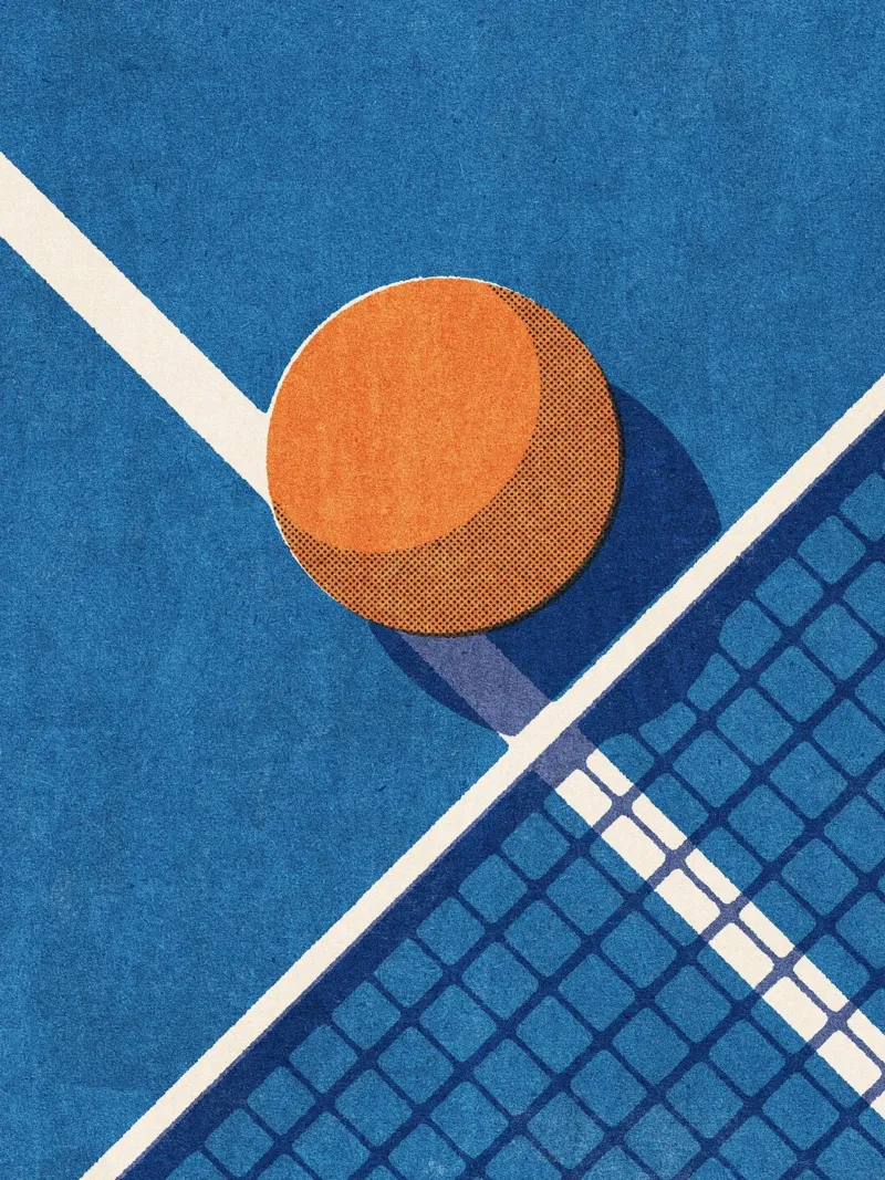 BALLS - Table Tennis - I alu dibond de DANIEL COULMANN
