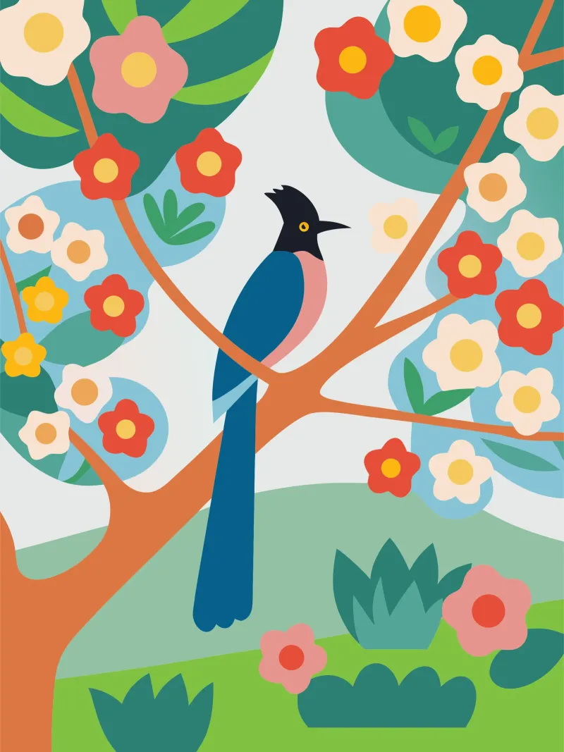 Parrot hahnemühle by CUTE ANIMALS