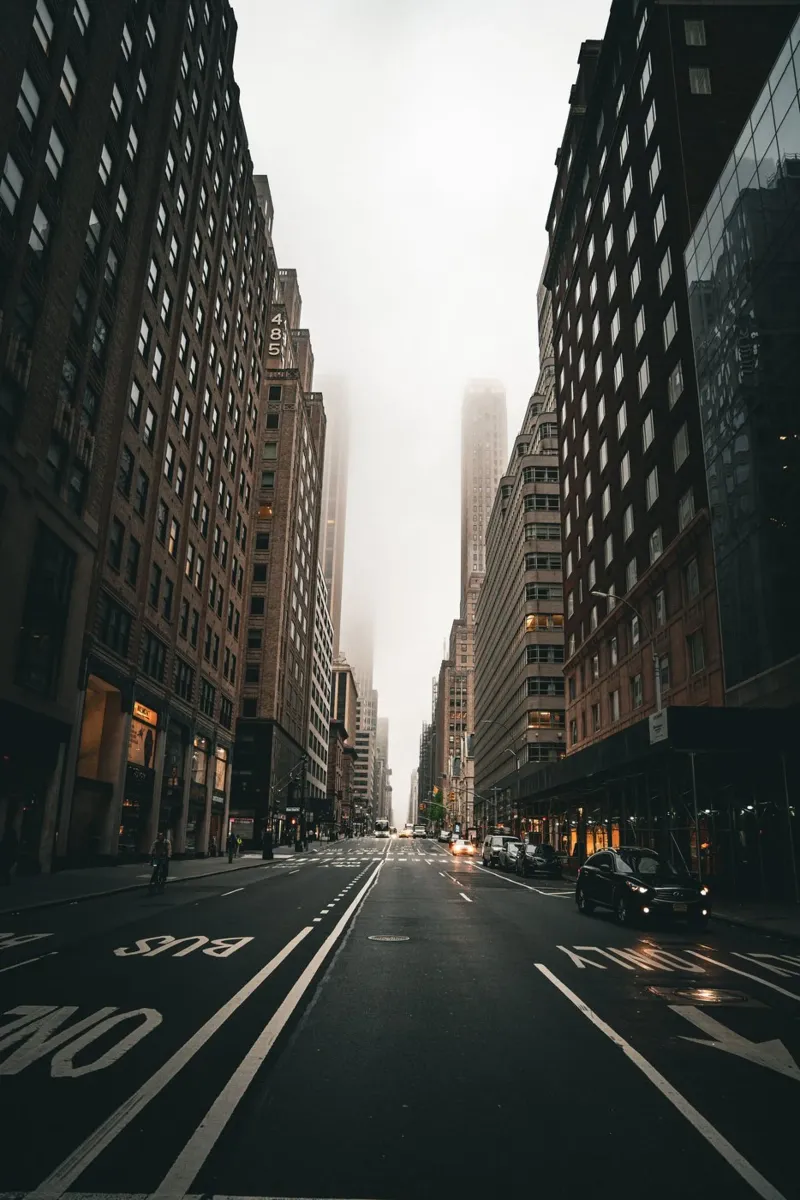 New York Streets pellicola backlit da Flo Klein
