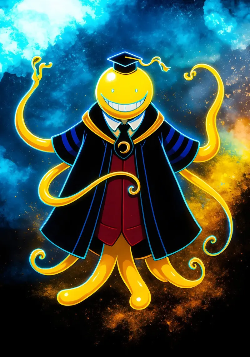 Soul Of Korosensei pellicola backlit da DGSoulheroes