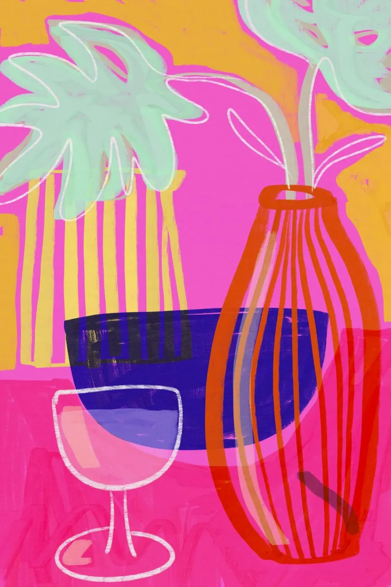 Neon Still Life No 7 carta hahnemühle da treechild