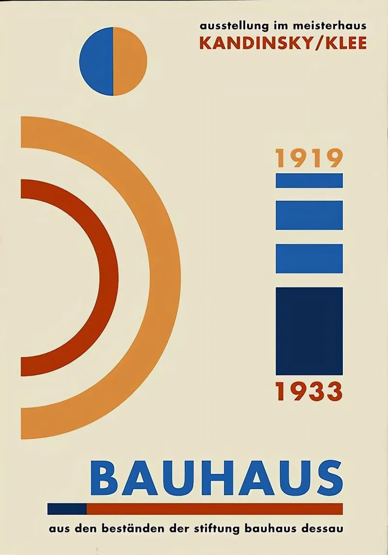 Bauhaus 1919 acrylic glass by Narciso