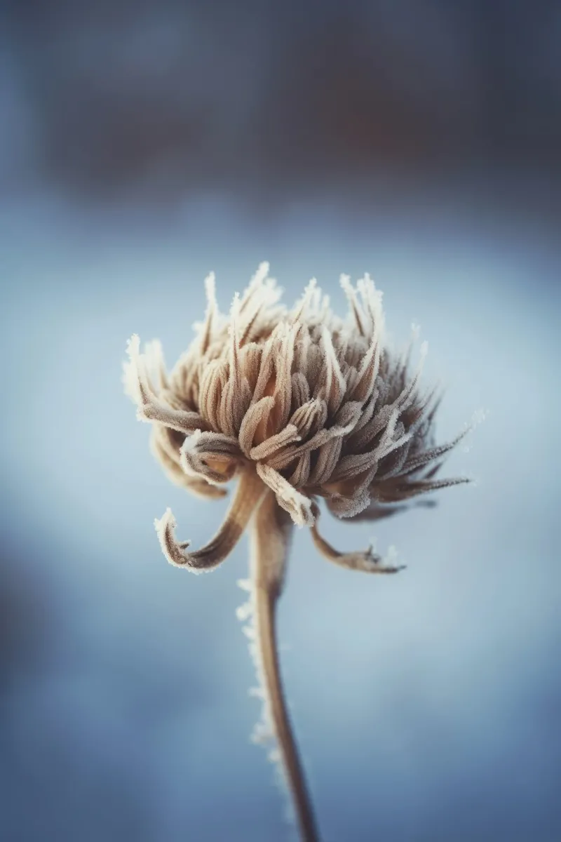 Frozen Flower No 4 poster da treechild