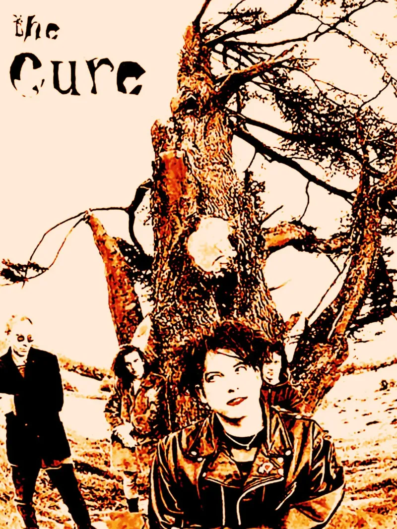 Robert Smith la cura alluminio dibond da music soul