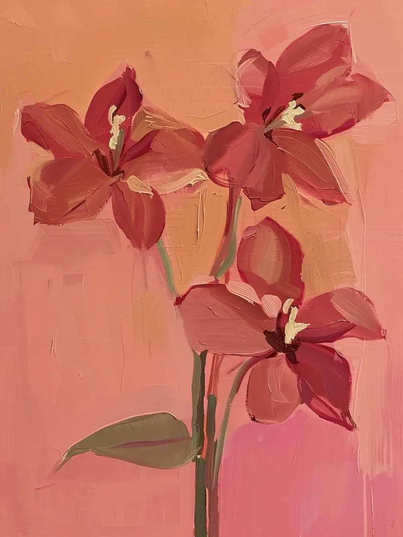 E i fiori rimasero poster con telaio in plastica da DaarbyN