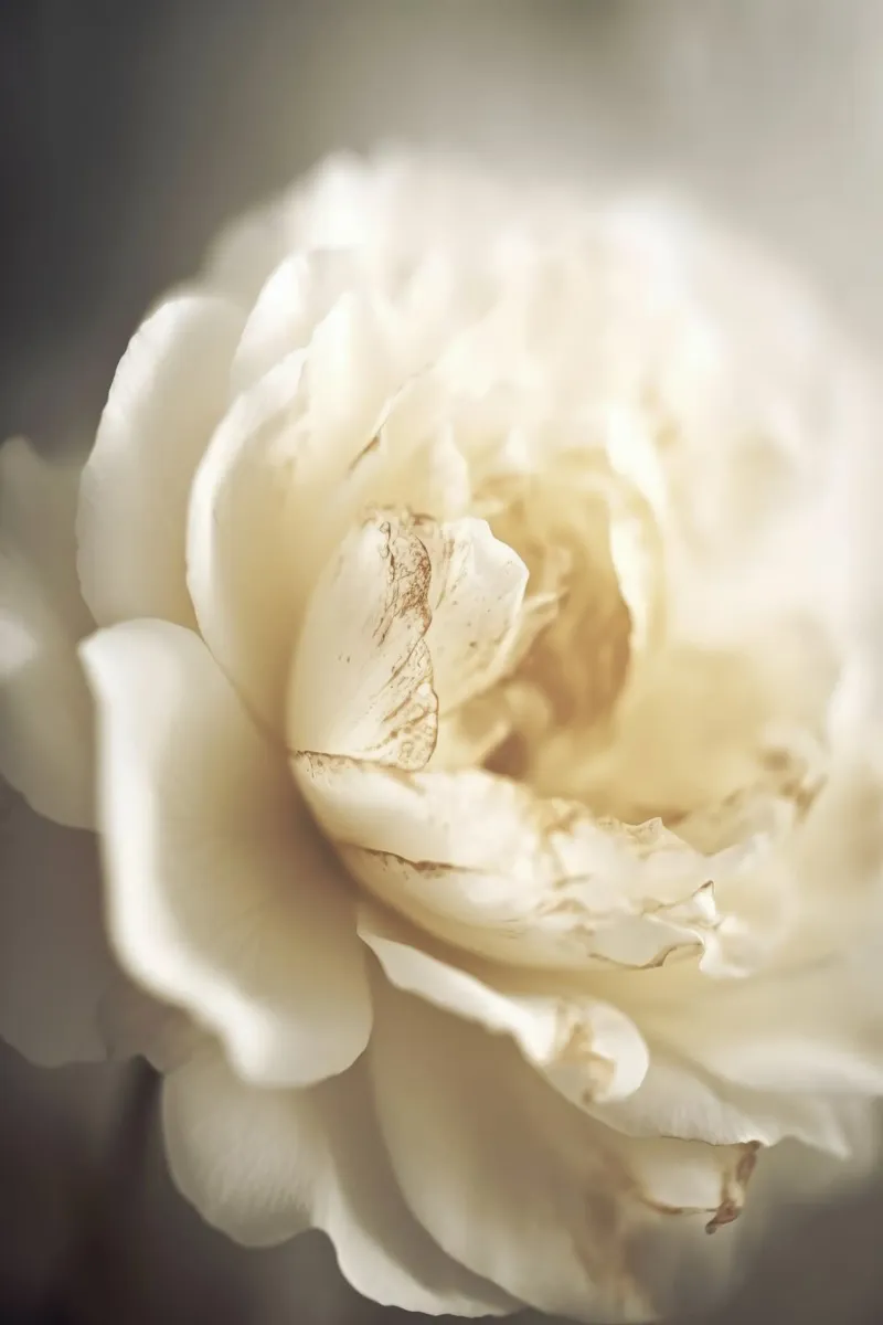 Peony In Soft Light metacrilato de treechild
