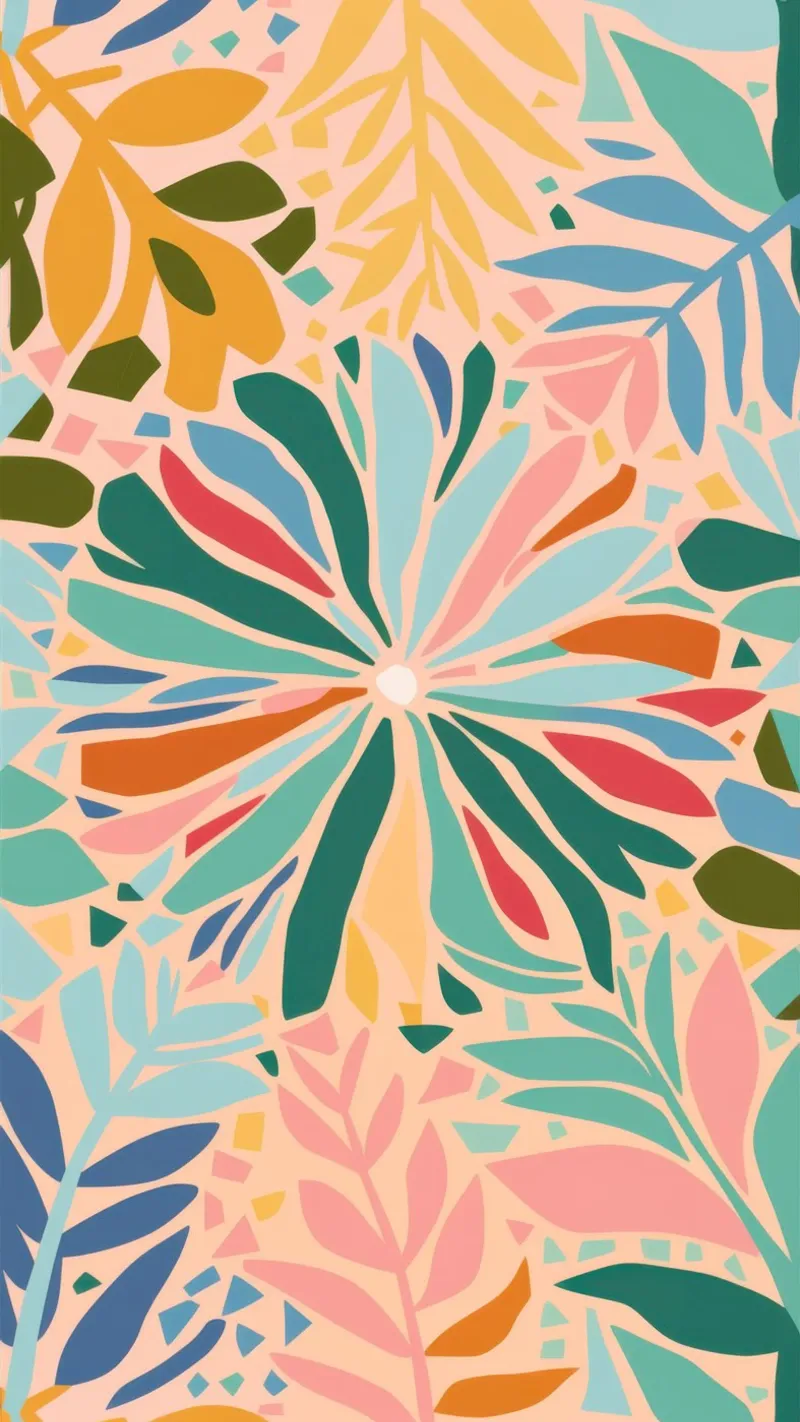 Gioiello simmetrico della giungla poster con telaio in plastica da Thistle Bloom