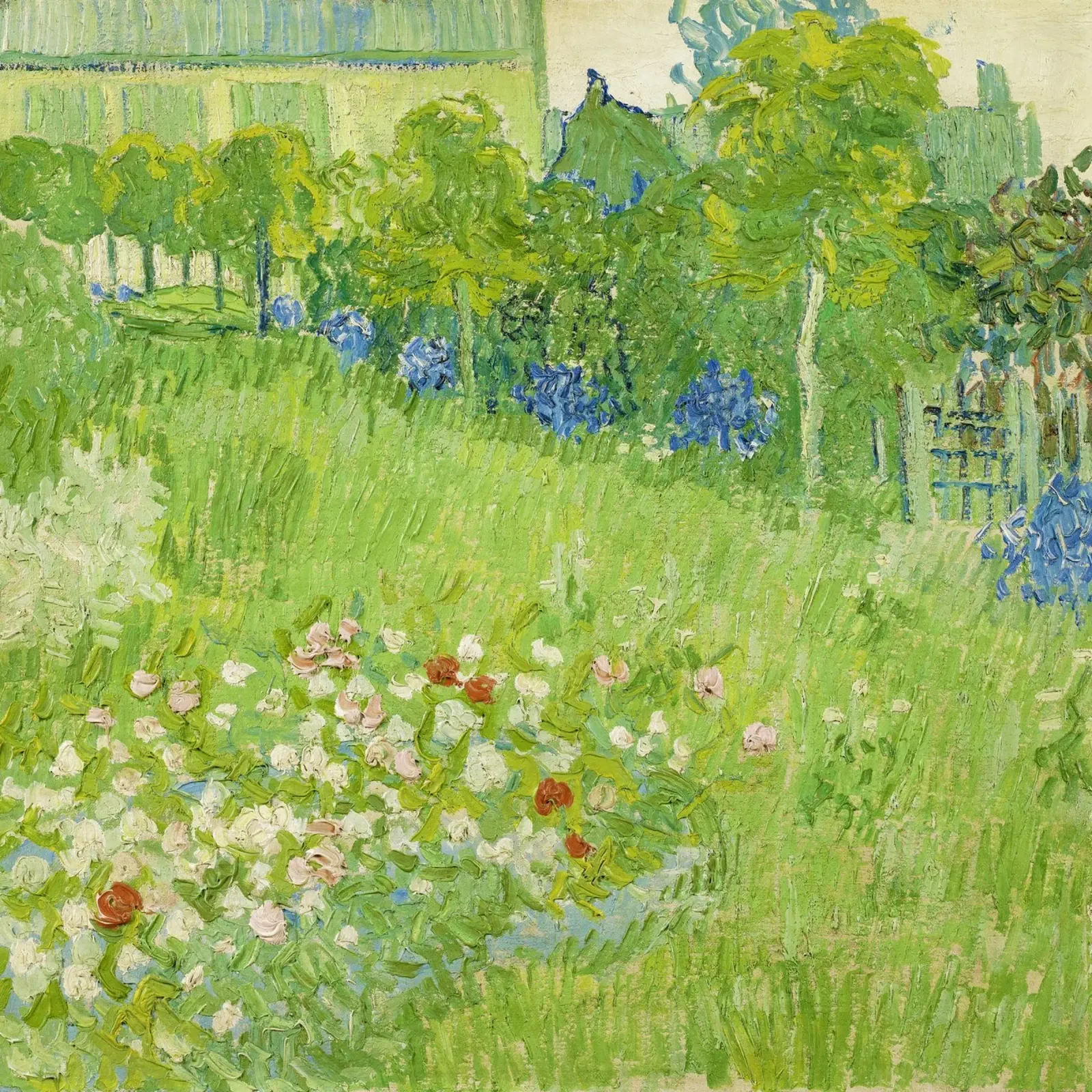 Daubigny's Garden (1890) by Vincent van Gogh acrylic glass by Art History