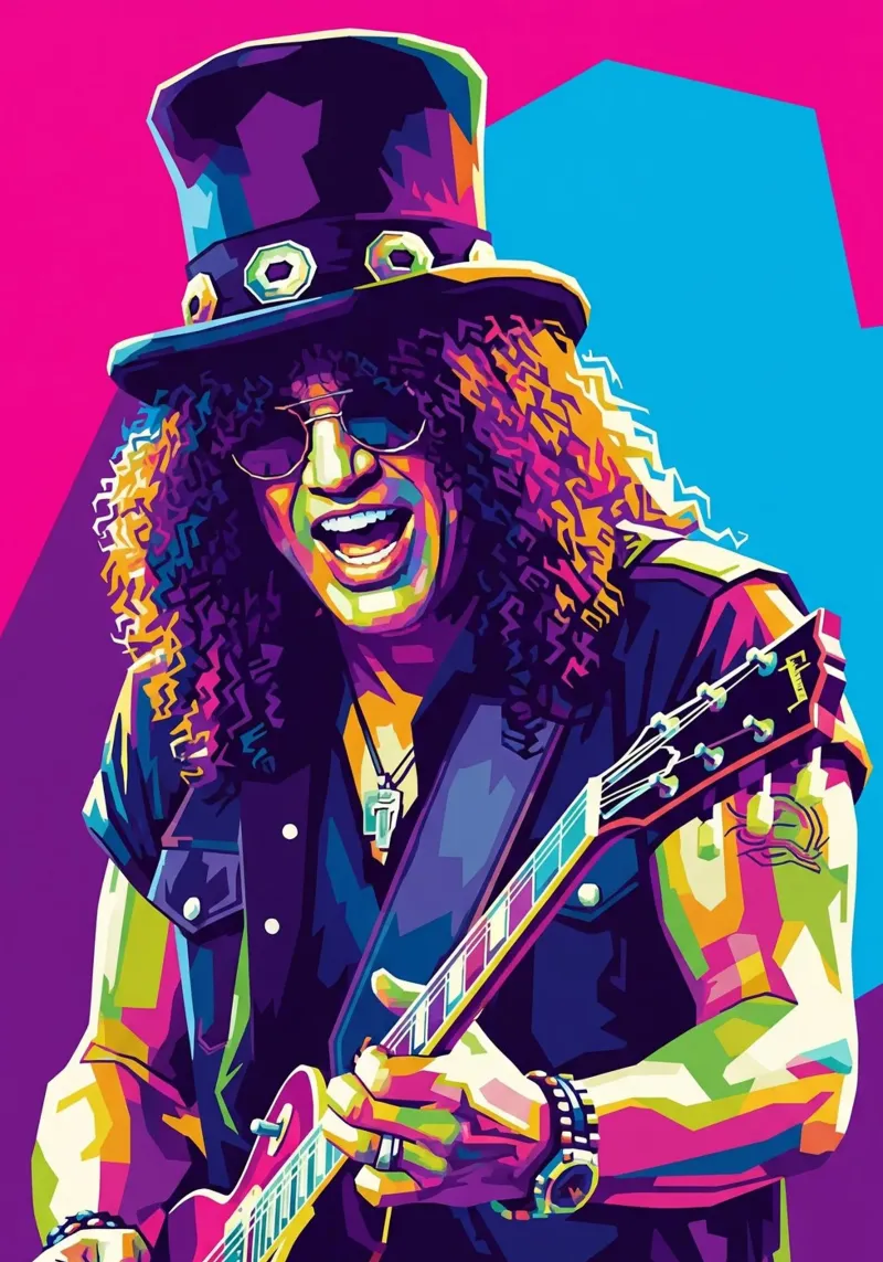Slash - WPAP art style (2) metacrilato de Hantamrata