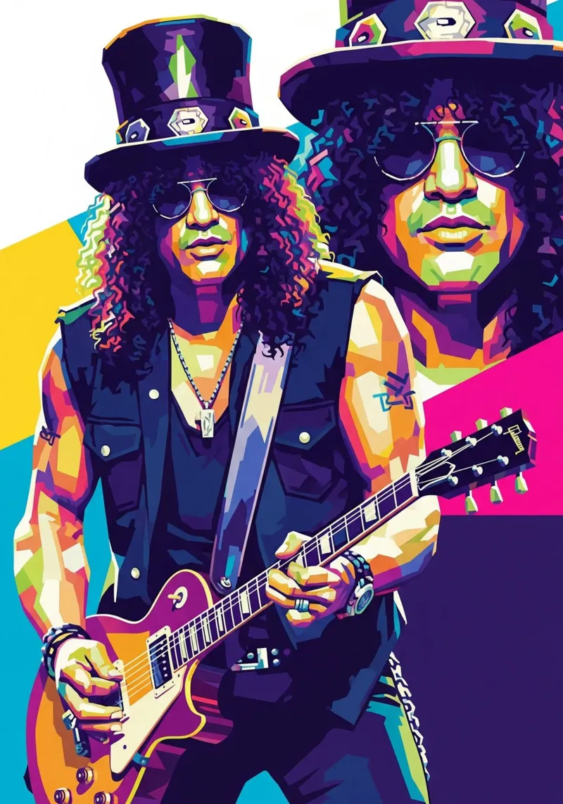 Slash - WPAP art style (3) poster da Hantamrata