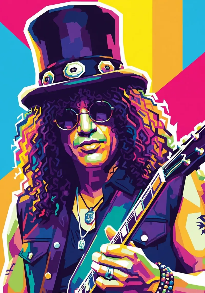 Slash - WPAP art style (4) canvas van Hantamrata