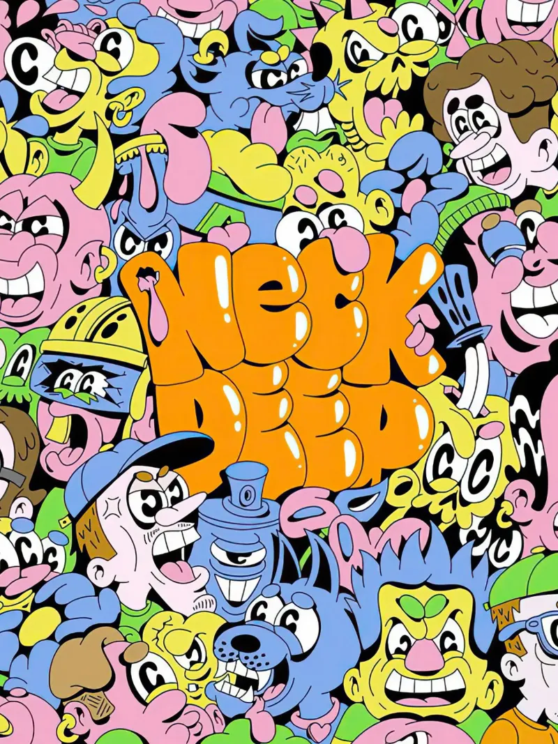 Neck Deep poster da Musadad Shop