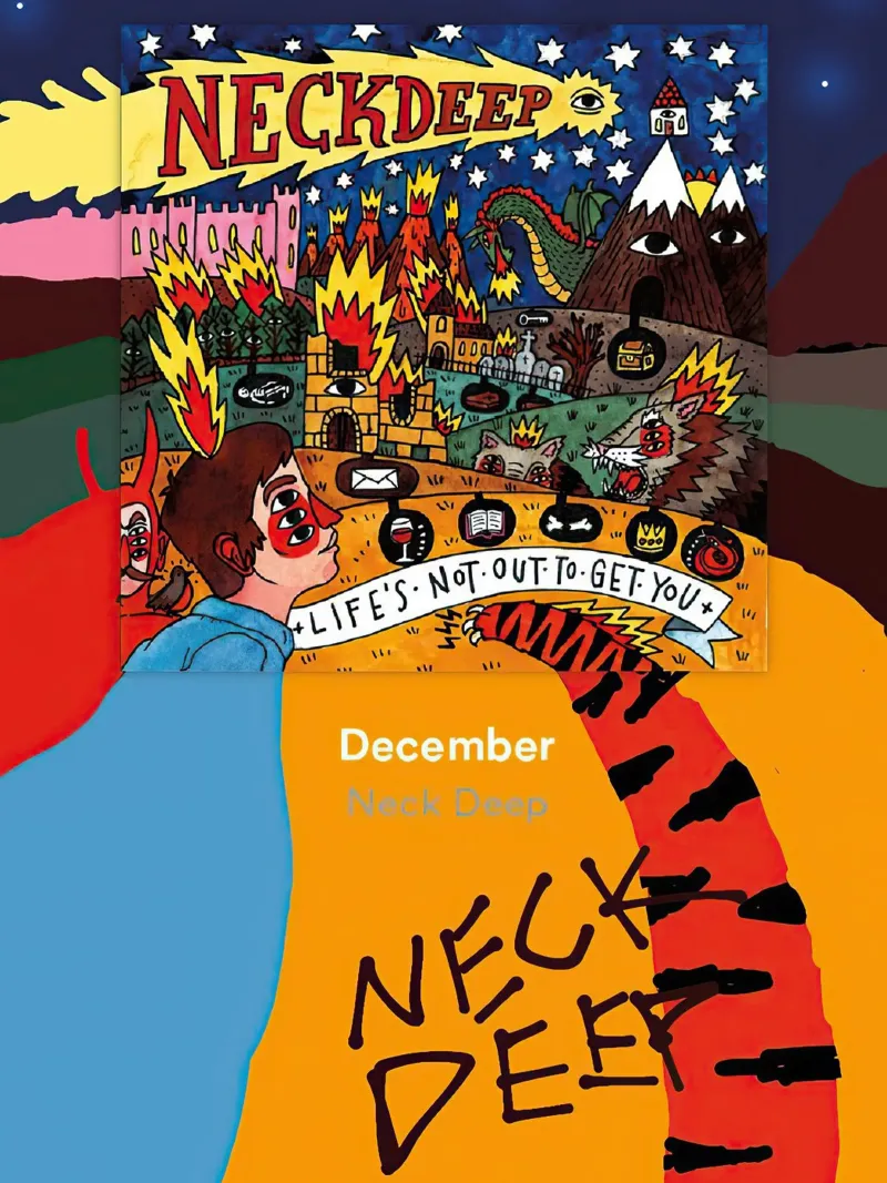 Neck Deep poster da Musadad Shop