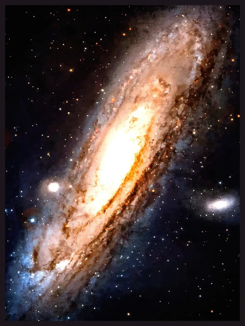 Andromeda carta hahnemühle da Matlock Studio