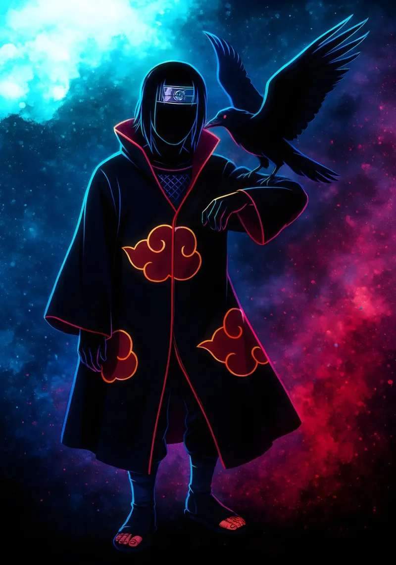 Soul Of Itachi Uchiha pellicola backlit da DGSoulheroes