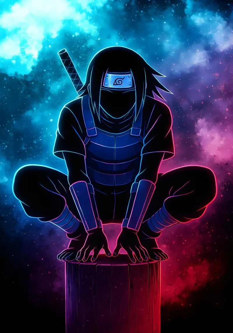Soul Of Itachi Uchiha pellicola backlit da DGSoulheroes