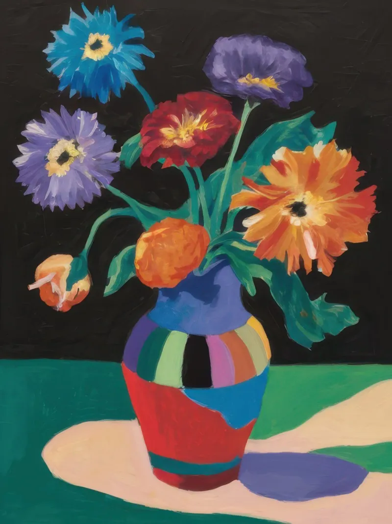 Vibrant Bouquet Simplicity hahnemühle by Frosh Pallete