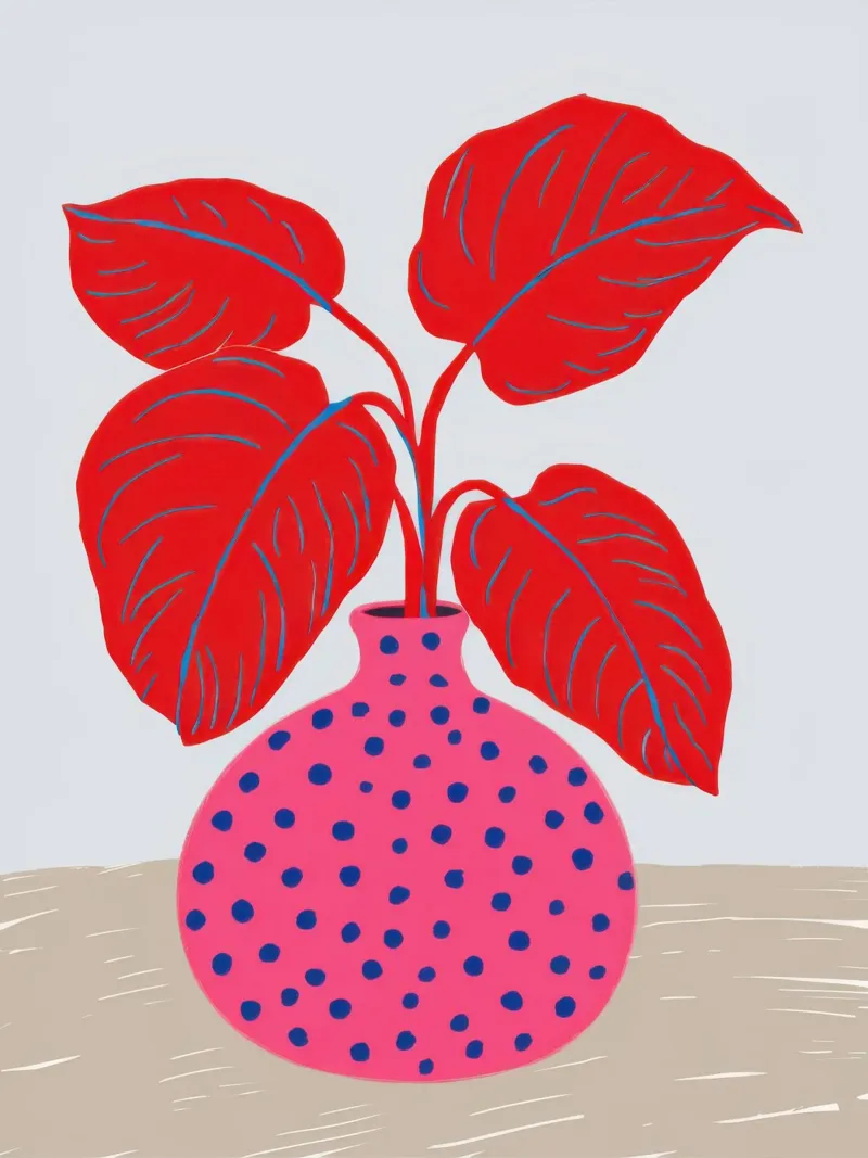 Pianta a pois poster da Frosh Pallete