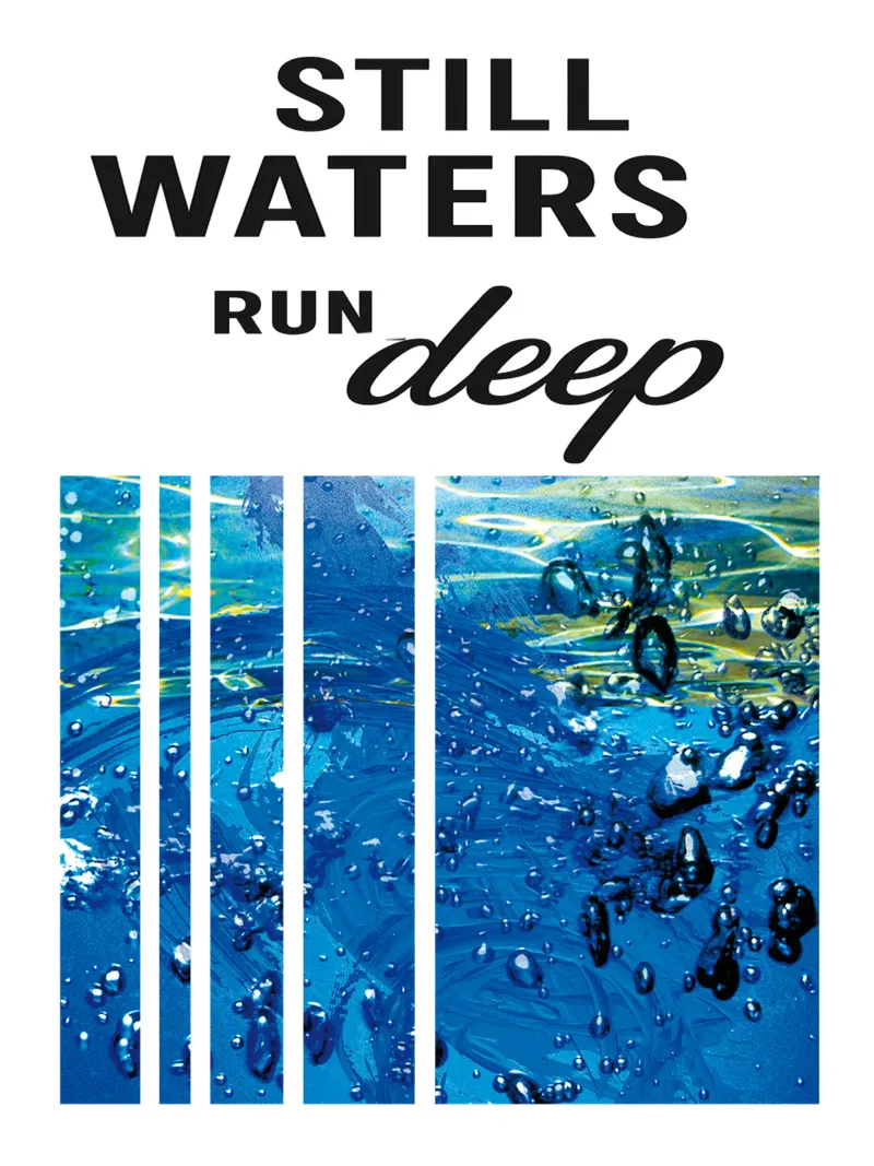 STILL WATERS RUN DEEP carta hahnemühle da Vintage Van Gogh