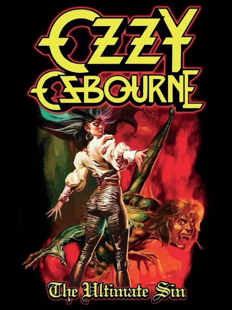 Ozzy Osbourn Alu-Dibond von Musadad Shop