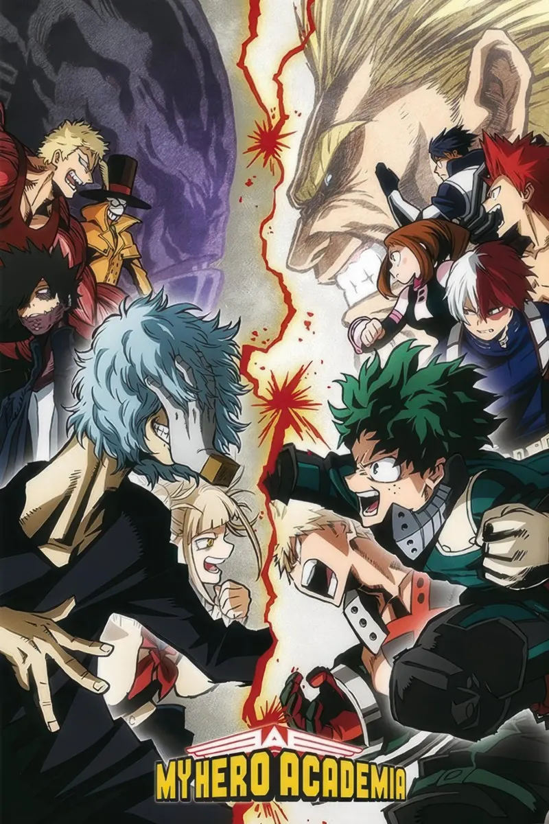 My Hero Academia - Eroi VS Cattivi pellicola backlit da NImenims
