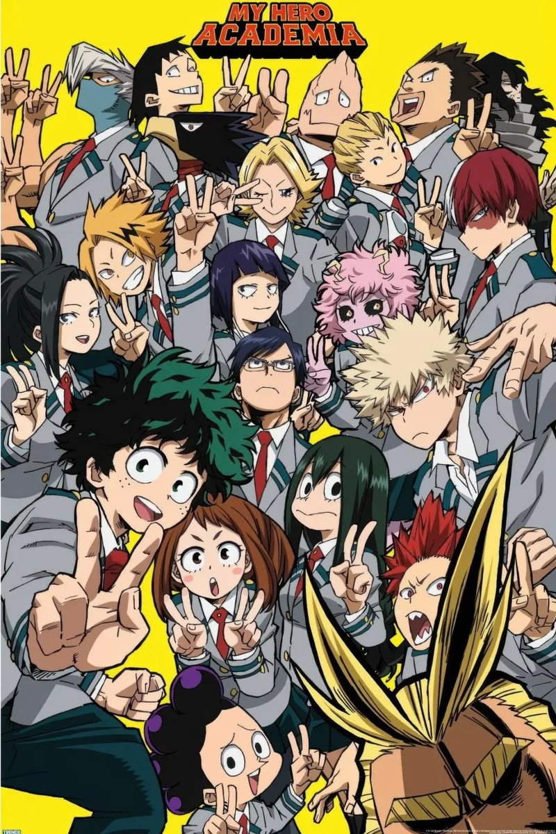 My Hero Academia - Selfie pellicola backlit da NImenims