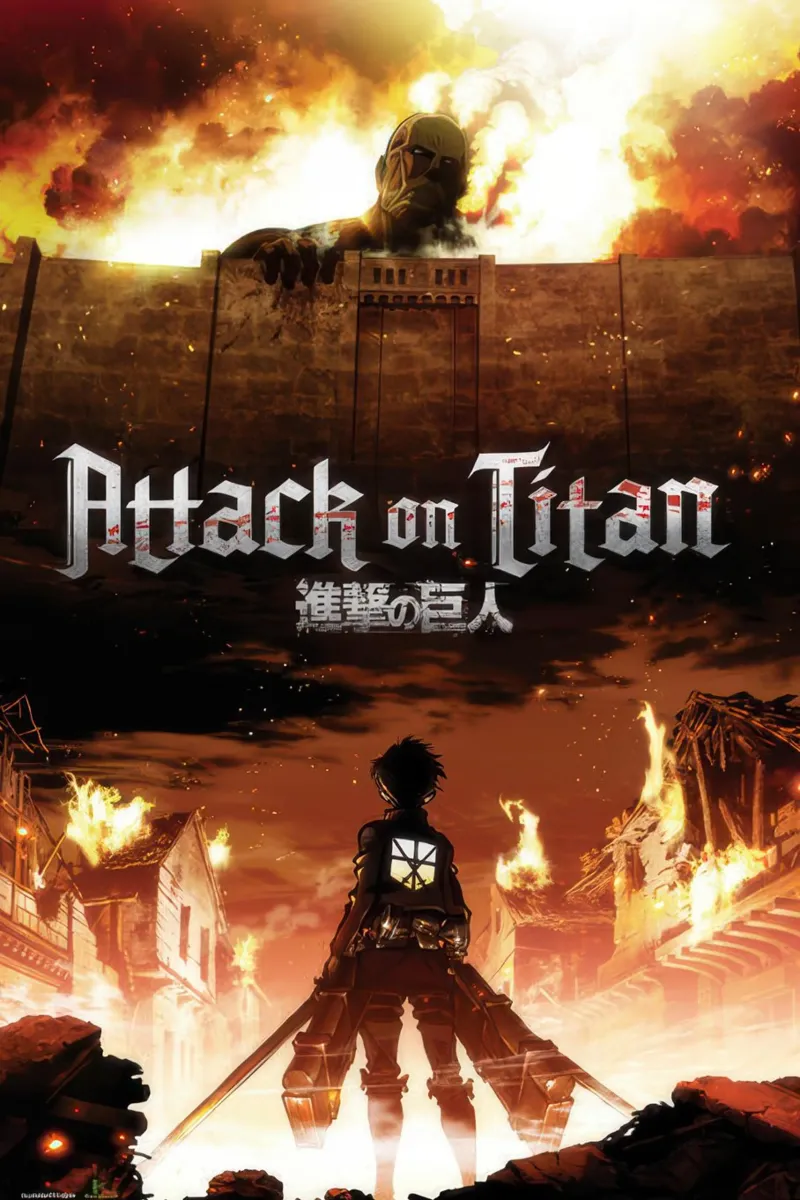 Póster Attack on Titan (Shingeki no kyojin) hahnemühle de NImenims