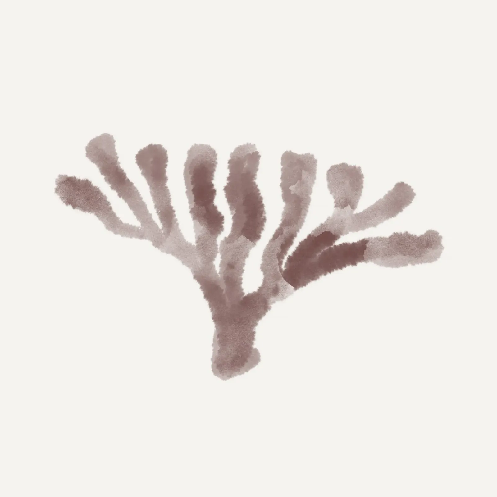 Sea Study No 15 (Square) plexiglass da treechild