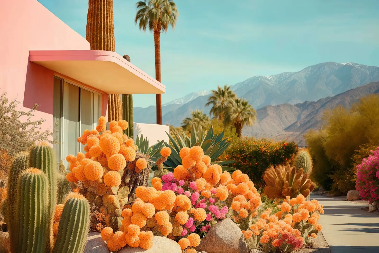 Cactuslandia II carta hahnemühle da robertmotoiart