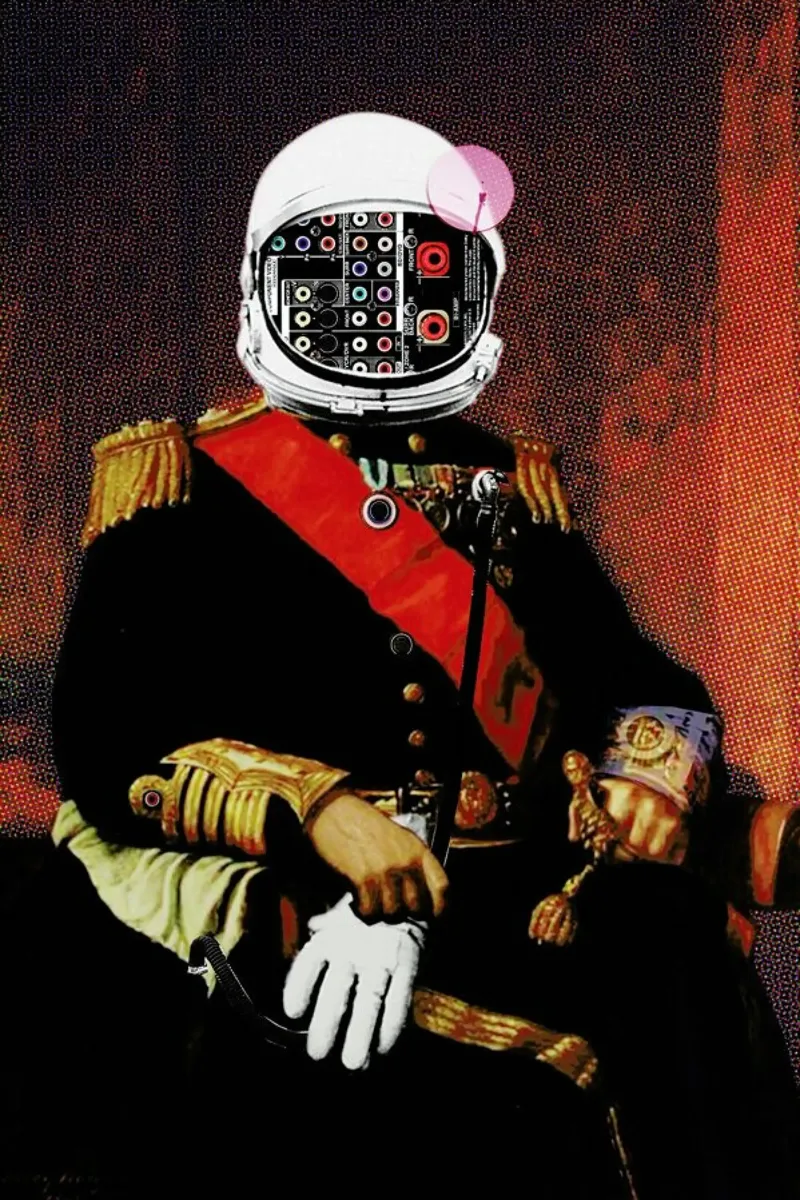 Space General Plug Man pellicola backlit da Marko Köppe