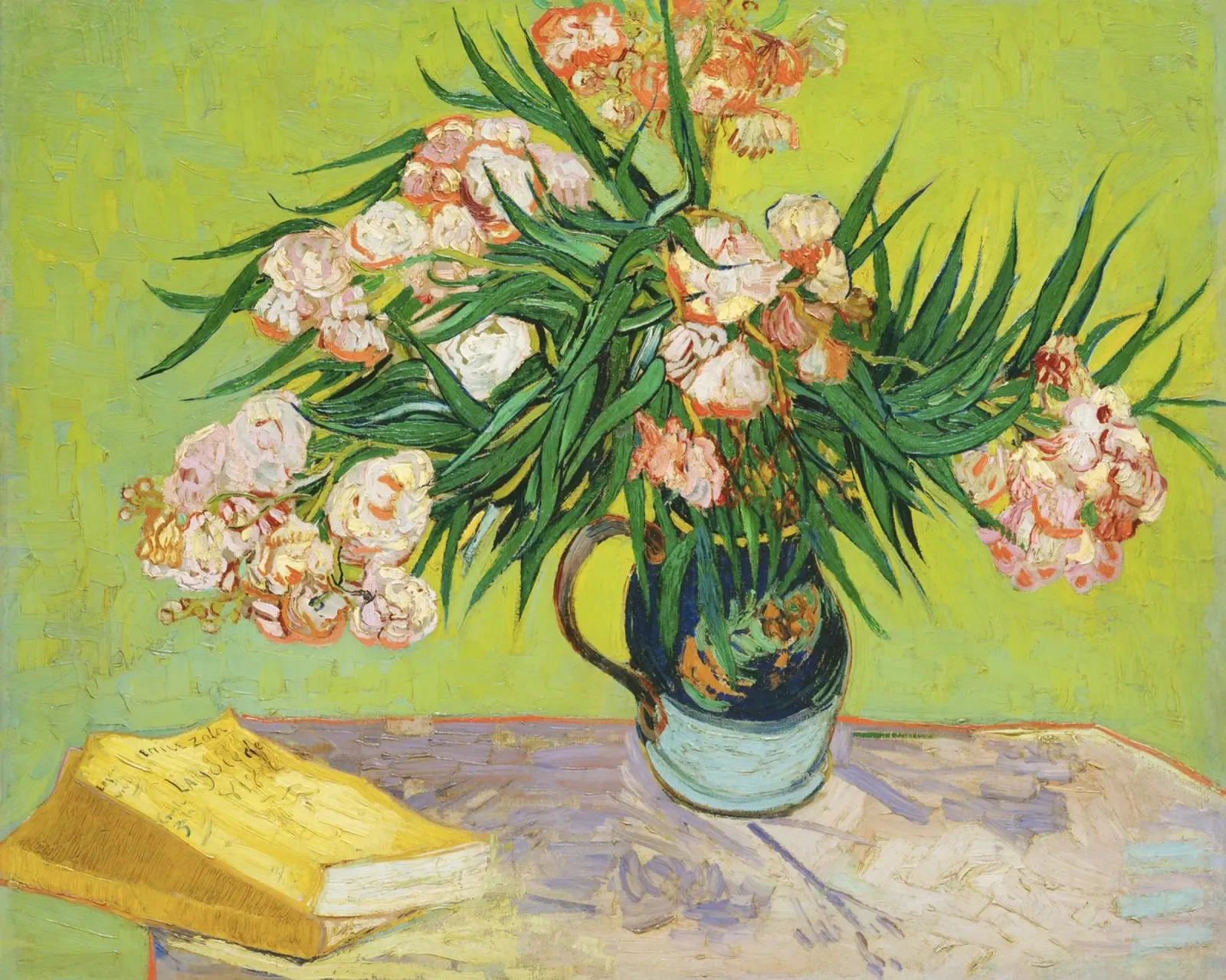 Oleanders (1888) by Vincent van Gogh poster by Venus Art