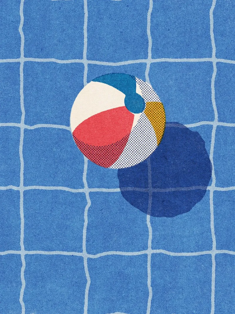BALLS - Beach Ball - I poster da DANIEL COULMANN