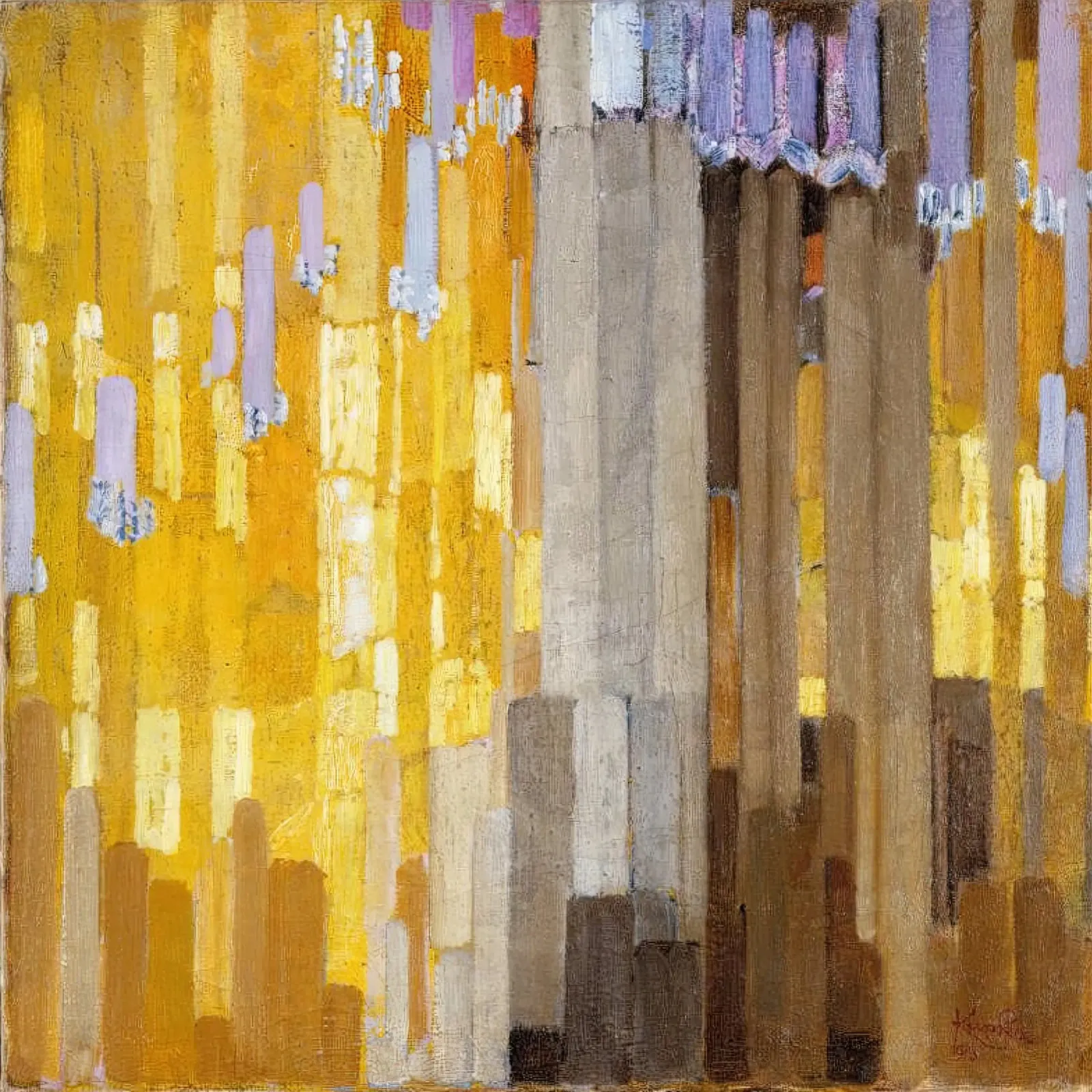 Composition of vertical lines 1913 canvas by martina